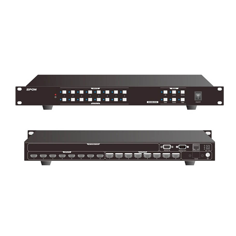 Matrix HDMI 4 vào 4 ra SPON LCS-8004HT